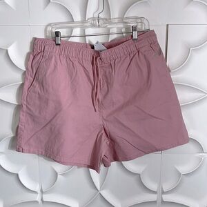ASOS design pink elastic shorts sz XL.  (93)
